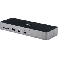 OWC Thunderbolt 4 Cablato Nero, Grigio, Docking station