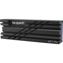 be quiet! MC1 PRO Unità allo stato solido Dissipatore di calore/Radiatore Nero 1 pz