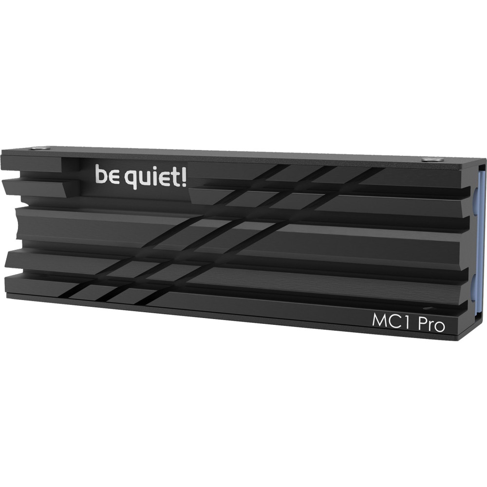 be quiet! MC1 PRO Unità allo stato solido Dissipatore di calore/Radiatore Nero 1 pz