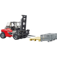 bruder Carrello elevatore Linde HT160 con pallet, Veicolo modello