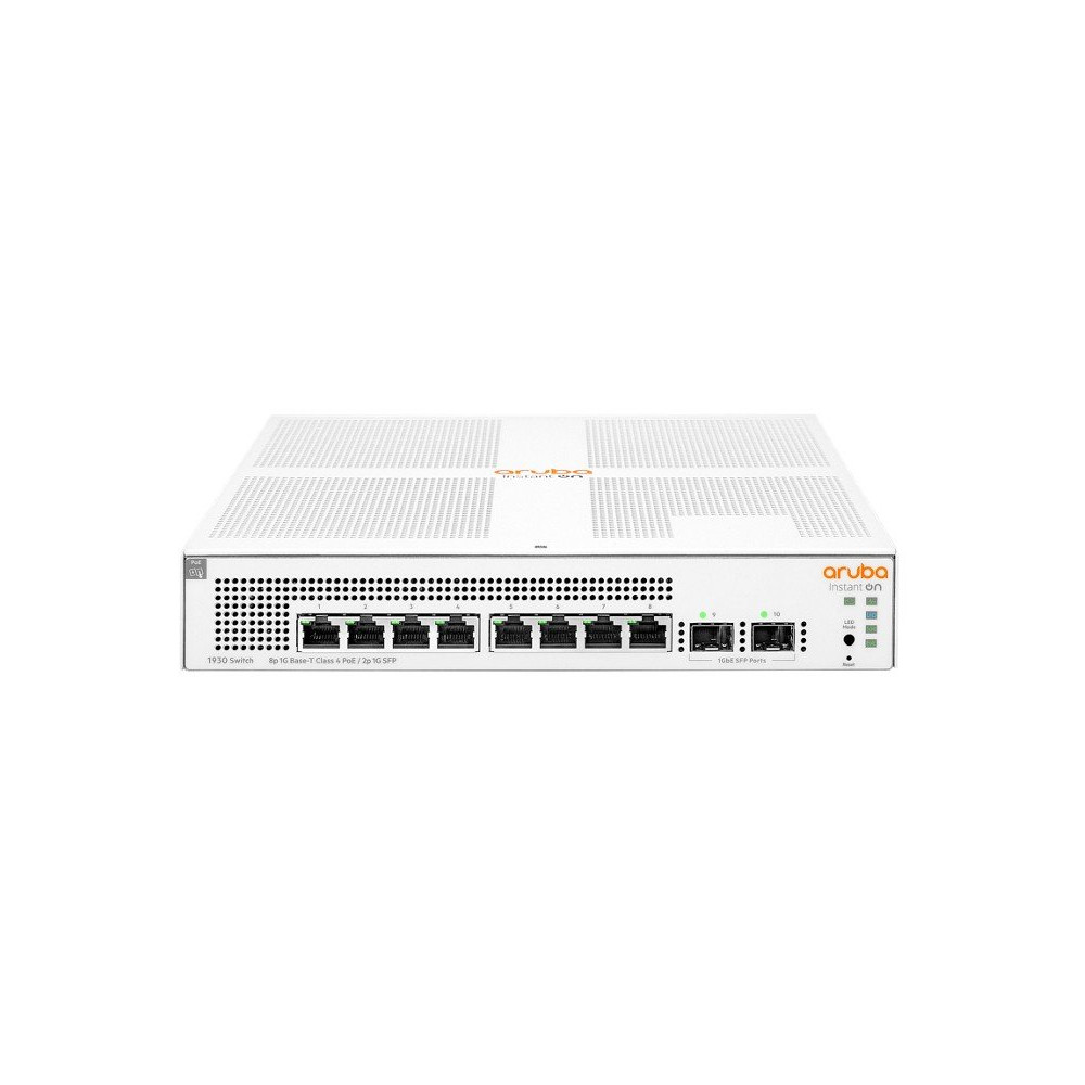 HPE Aruba Instant On 1930 Smart 8G 2SFP PoE+ 124W Switch