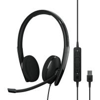 EPOS ADAPT 160 USB II Auricolare Cablato A Padiglione Ufficio USB tipo A Nero, Headset