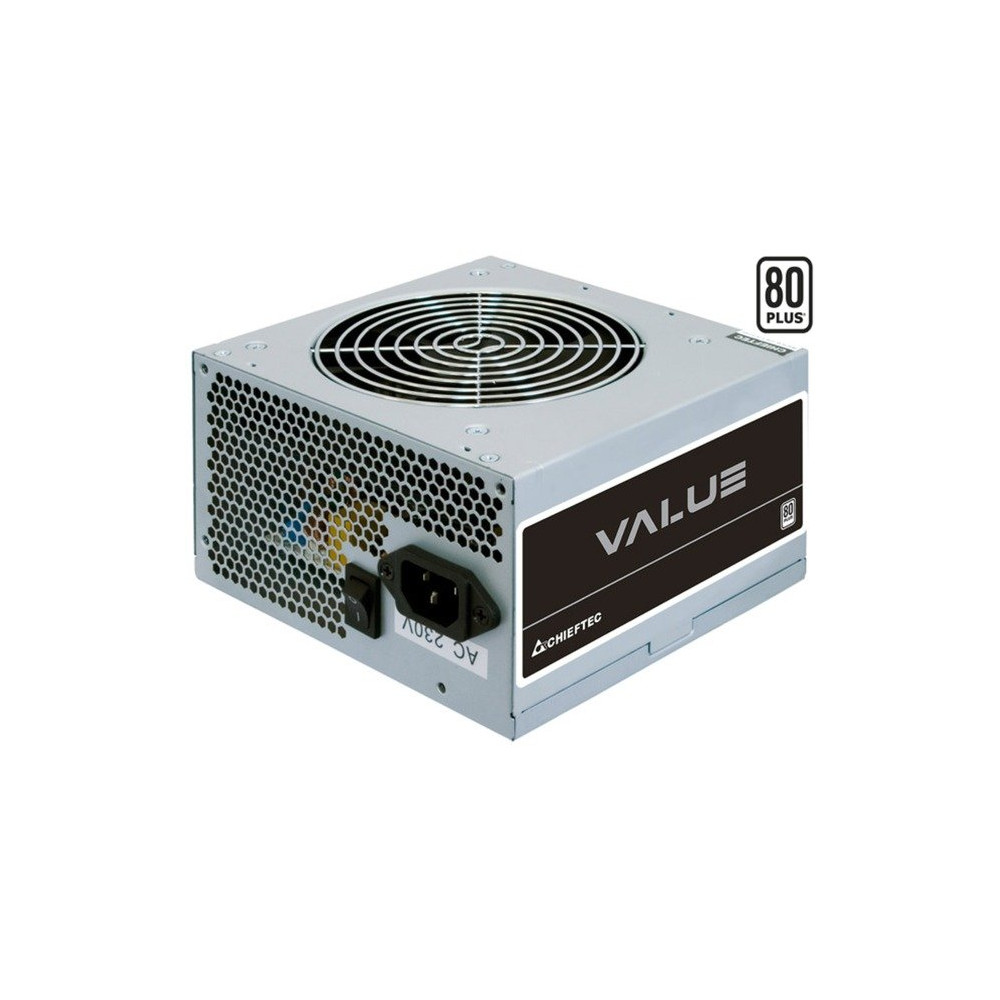 Chieftec Value APB-400B8 alimentatore per computer 400 W 20+4 pin ATX PS/2 Argento, Alimentatore PC