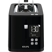Krups Smart'n Light KH6418 7 2 fetta/e 850 W Nero, Tostapane
