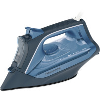 Rowenta DW4320 Ferro da Stiro, Getto Vapore 160 g/min, Piastra AntiGraffio con 300 Microfori, Funzione Anticalcare, 2500 W, Acci