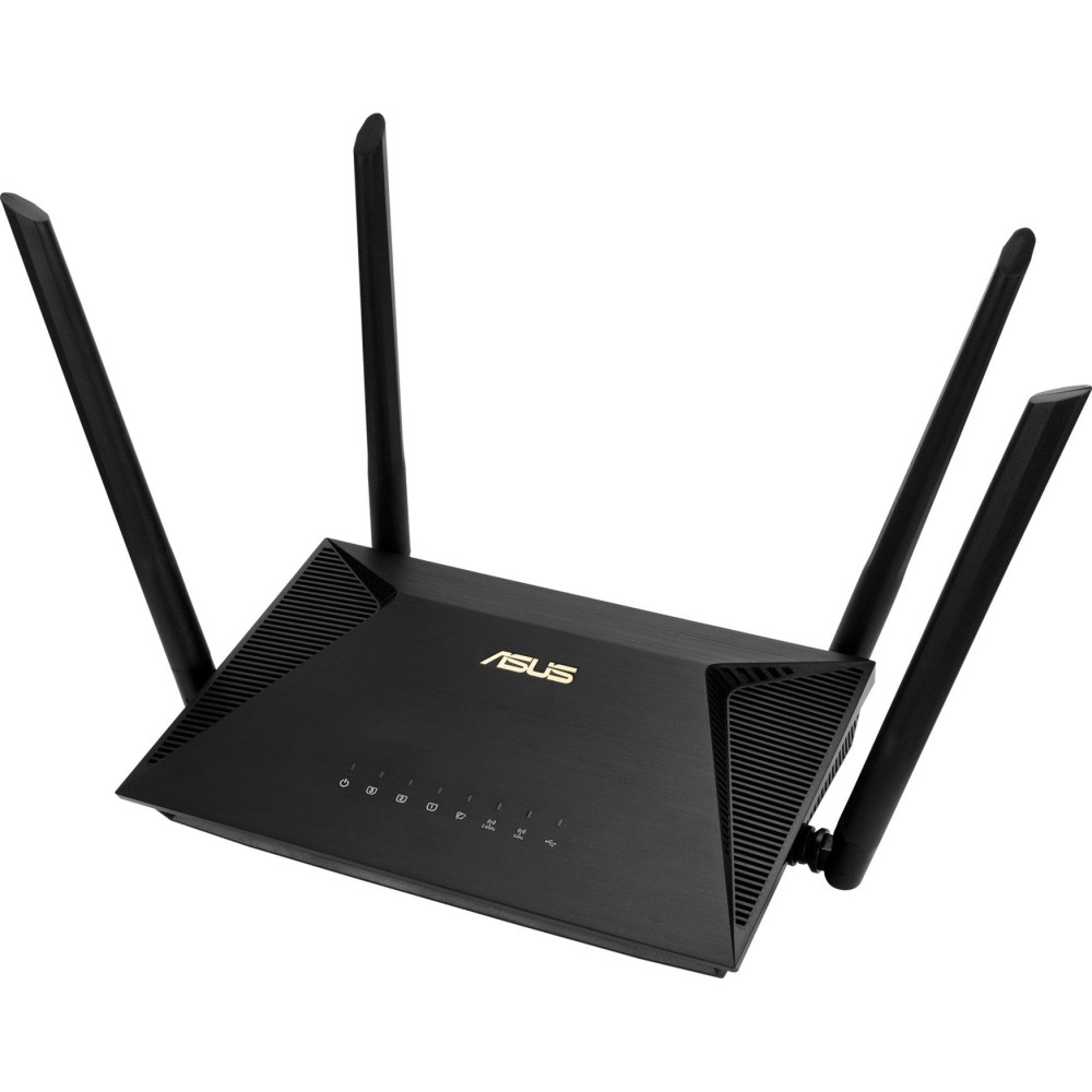 ASUS RT-AX53U router wireless Gigabit Ethernet Dual-band (2.4 GHz/5 GHz) Nero