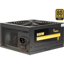 Inter-Tech Argus GPS-600 alimentatore per computer 600 W 20+4 pin ATX ATX Nero, Alimentatore PC
