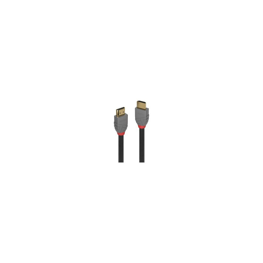 Lindy HDMI Kabel Ultra High Speed 3m Anthra Line - Cavo - Digitale/display/video