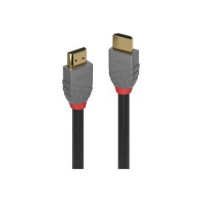 Lindy HDMI Kabel Ultra High Speed 1m Anthra Line - Cavo - Digitale/display/video