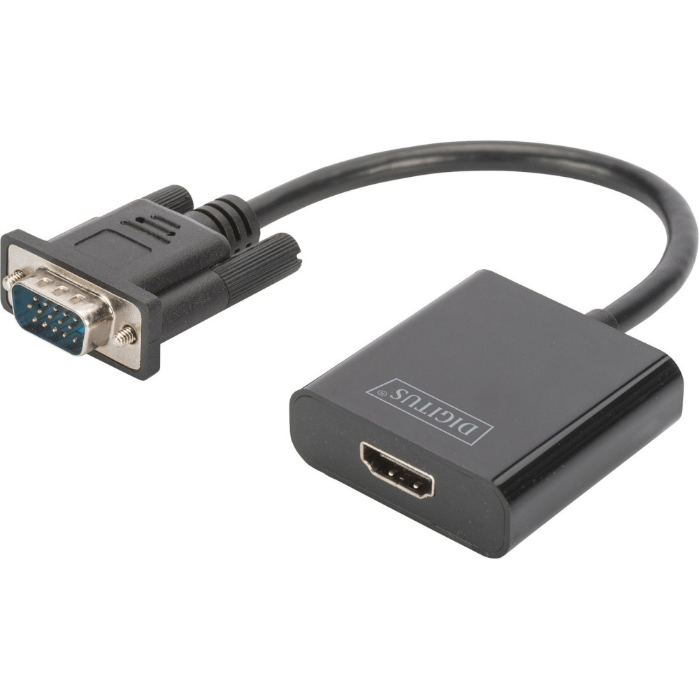 Digitus Convertitore VGA - HDMI, Adattatore