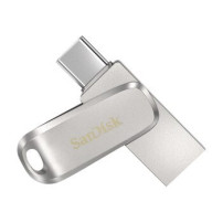 SanDisk Ultra Dual Drive Luxe - 64 GB - USB Type-A / USB Type-C - 3.2 Gen 1 (3.1 Gen 1) - 150 MB/s - Girevole - Acciaio inossida