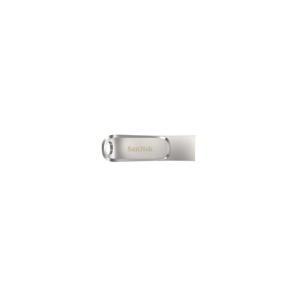 SanDisk Ultra Dual Drive Luxe - 128 GB - USB Type-A / USB Type-C - 3.2 Gen 1 (3.1 Gen 1) - 150 MB/s - Girevole - Acciaio inossid
