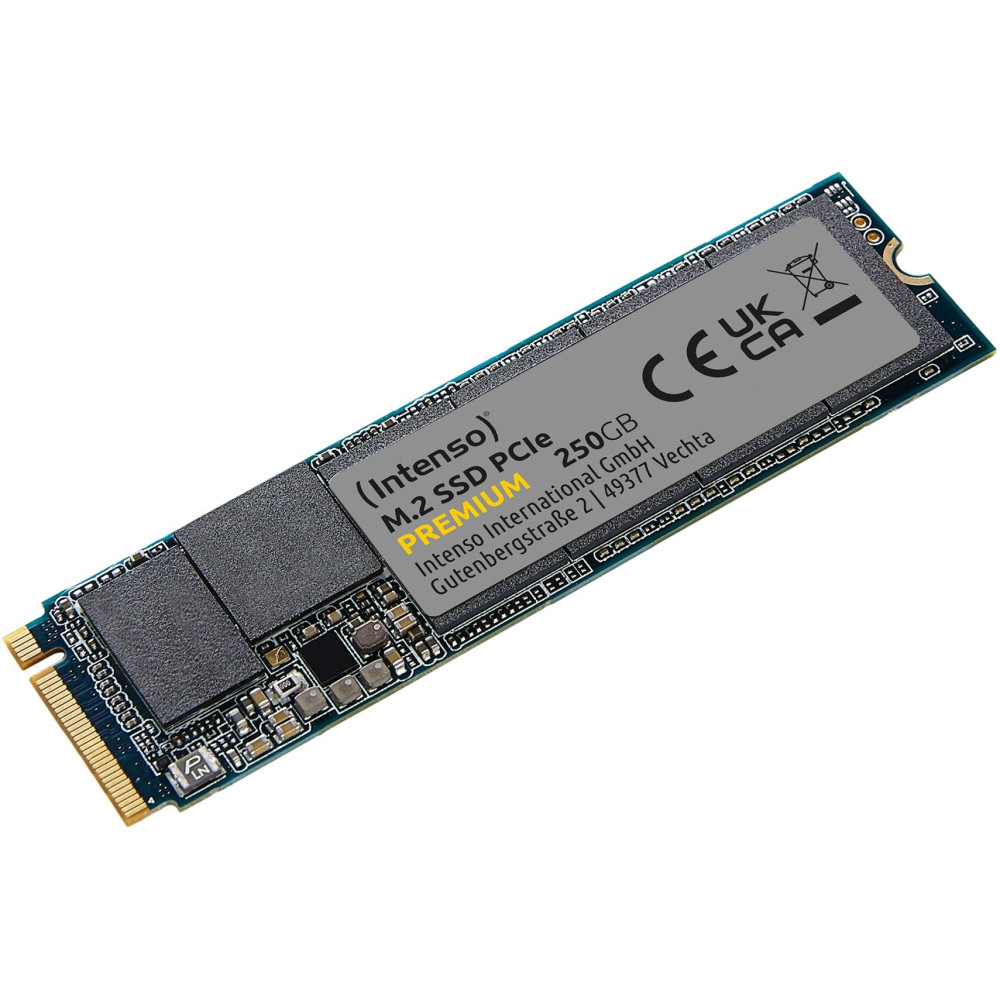 Intenso M.2 SSD PCIe Premium 250 GB PCI Express 3.0 NVMe, Disco a stato solido