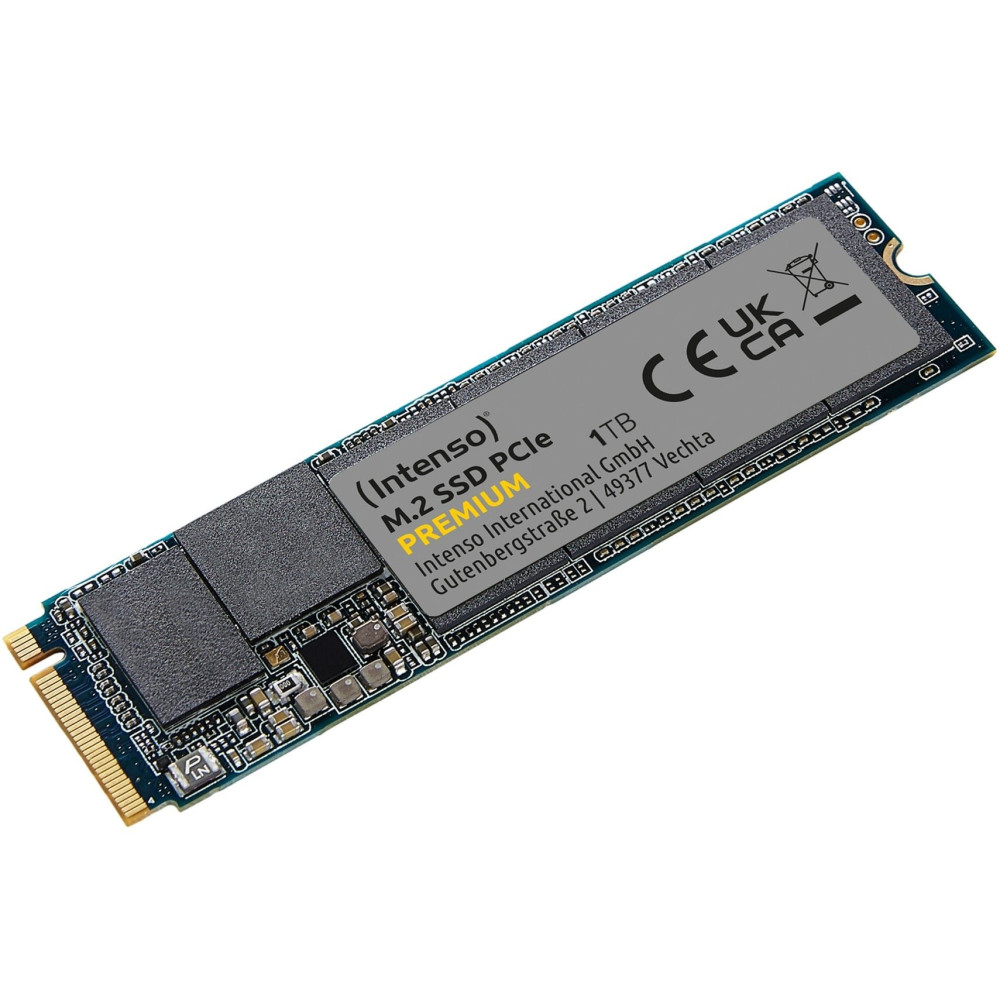 Intenso 3835460 drives allo stato solido M.2 1000 GB PCI Express 3.0 3D NAND NVMe, Disco a stato solido