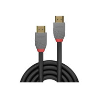 Lindy 36965 - 5 m - HDMI tipo A (Standard) - HDMI tipo A (Standard) - 4096 x 2160 Pixel - 18 Gbit/s - Nero - Grigio