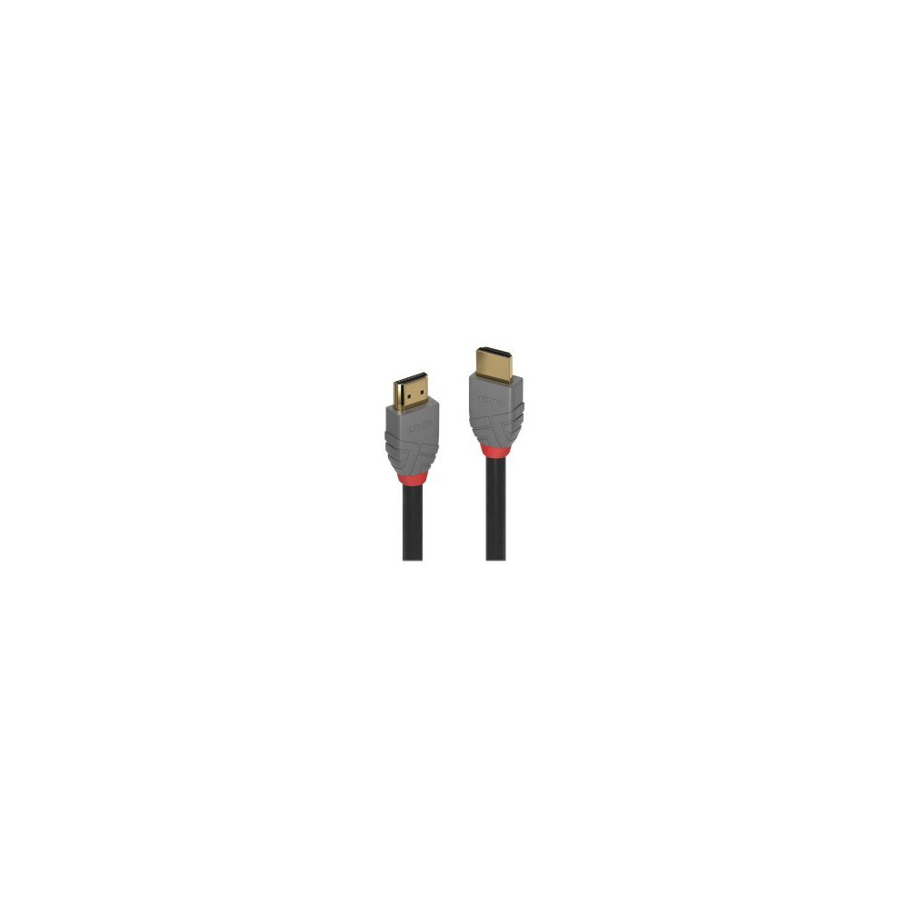 Lindy 36963 - 2 m - HDMI tipo A (Standard) - HDMI tipo A (Standard) - 4096 x 2160 Pixel - Compatibilità 3D - Nero