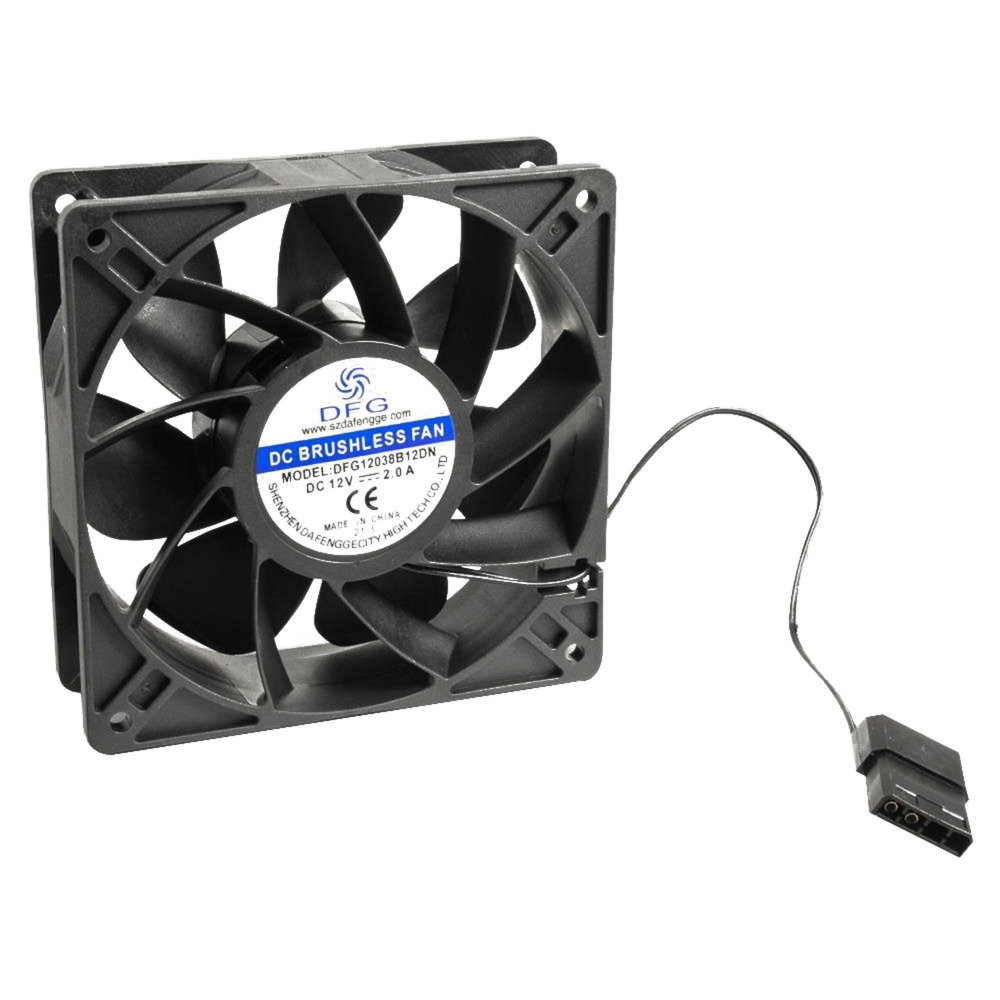 Inter-Tech DFG12038B12DN 120x120x38, Ventola