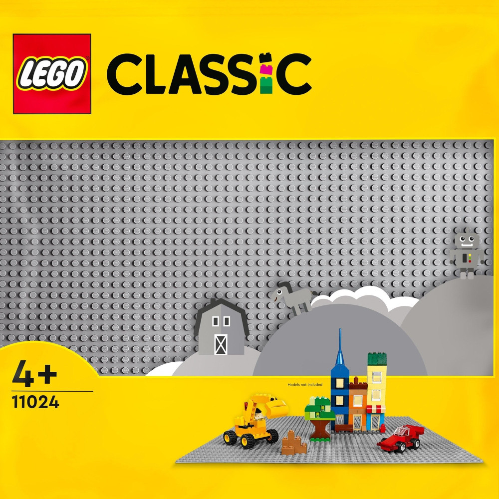 LEGO Classic Base grigia, Giochi di costruzione