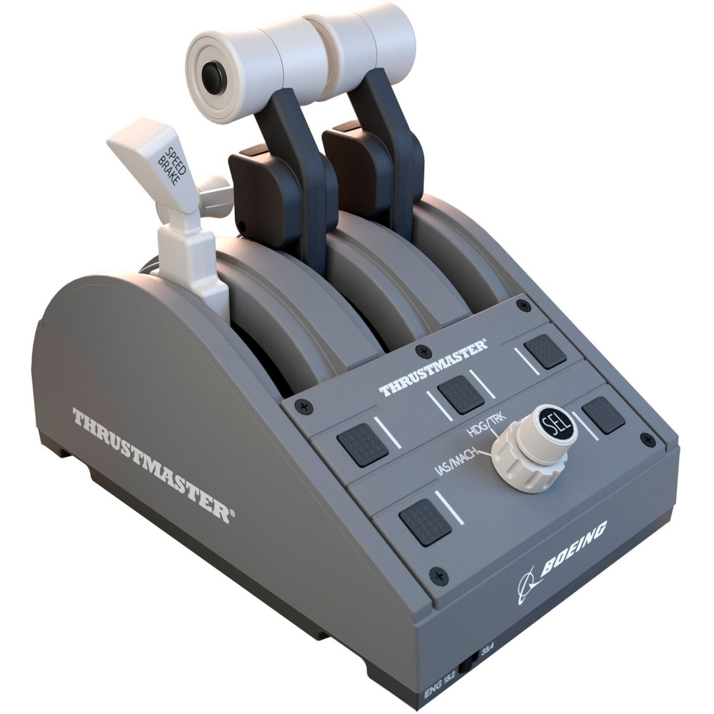 Thrustmaster TCA Quadrant Boeing Edition Grigio USB Joystick PC, Xbox, Xbox One X, Xbox Series S, Schubregler