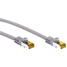 goobay 91585 cavo di rete Grigio 1 m Cat7 S/FTP (S-STP)