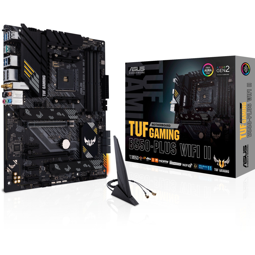 ASUS TUF GAMING B550-PLUS WIFI II AMD B550 Socket AM4 ATX, Scheda madre