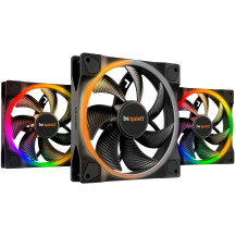 be quiet! Light Wings | 140mm PWM Triple Pack Case per computer Ventilatore 14 cm Nero 1 pz, Ventola