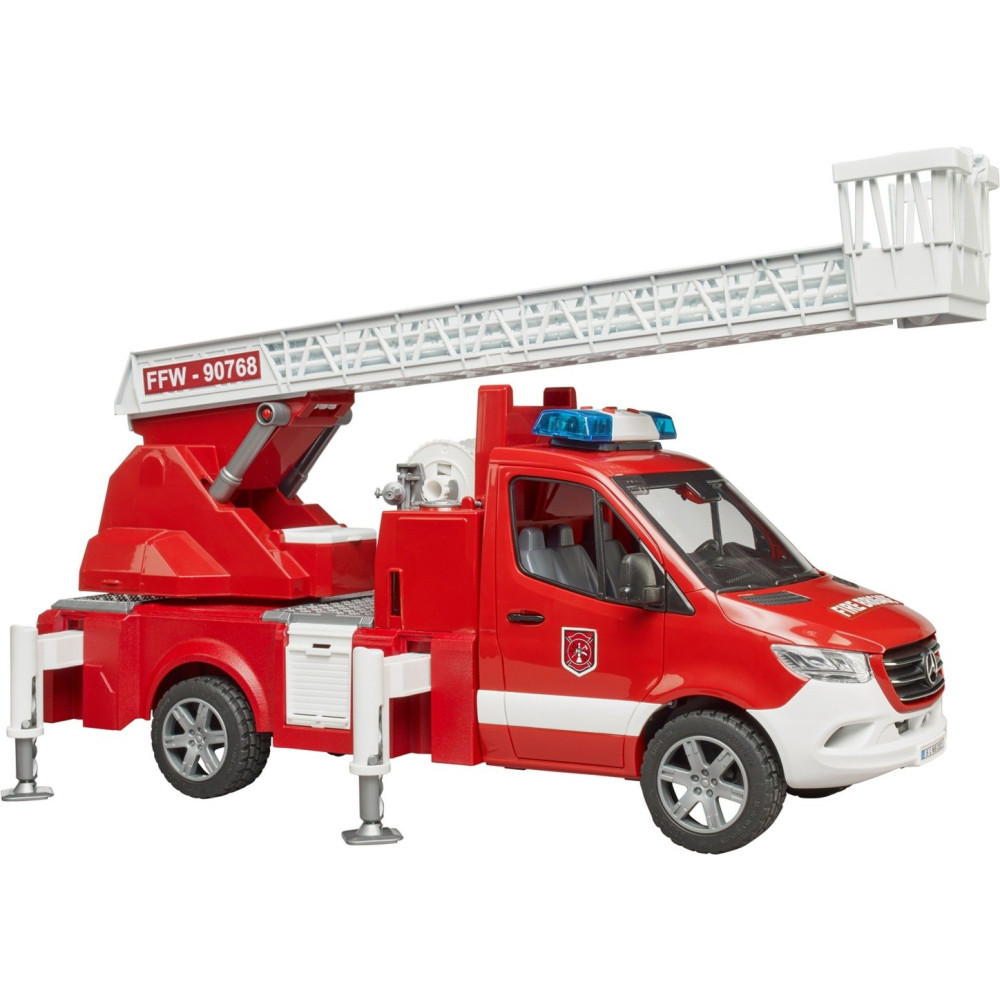 bruder MB Sprinter Vigili del Fuoco con modulo luce e suono, Veicolo modello