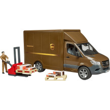 bruder MB Sprinter UPS con autista e accessori, Veicolo modello