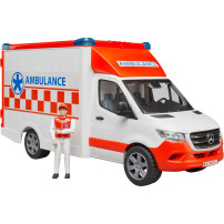bruder MB Sprinter Ambulanza con autista, Veicolo modello