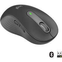 Logitech Signature M650 mouse Mancino RF senza fili + Bluetooth Ottico 2000 DPI