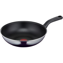 Tefal Resist D52619 Wok/padella per cottura al salto Rotondo