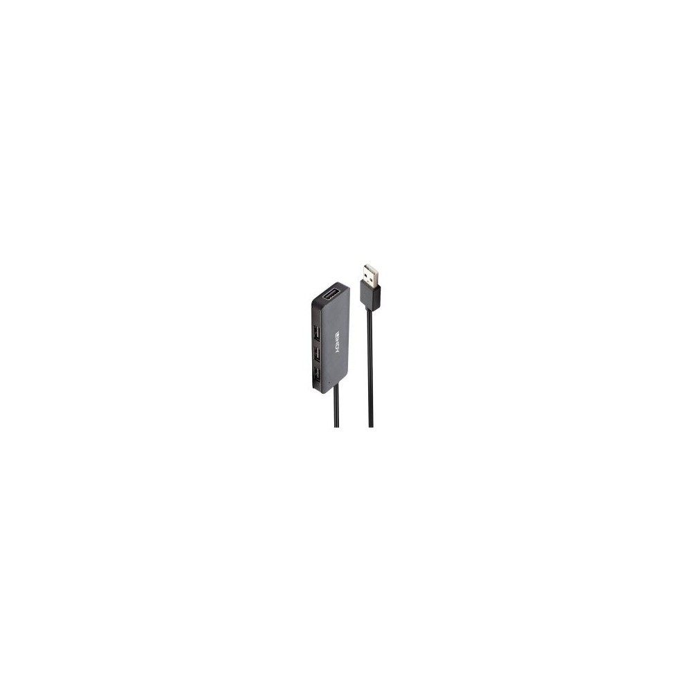 Hub Lindy - 4 x USB 2.0 - Desktop