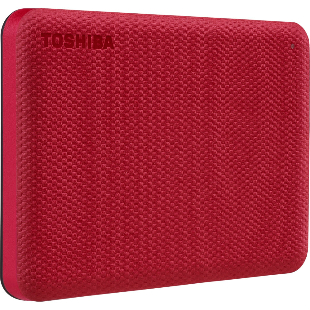 Toshiba Canvio Advance disco rigido esterno 1000 GB Rosso, Hard-disk