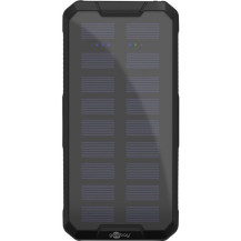 goobay Powerbank a ricarica rapida per esterni 20.000 mAh con solare