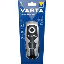 VARTA Dynamo Light LED Nero, Grigio Torcia a mano, Torcia elettrica