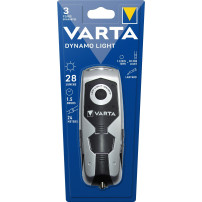 VARTA Dynamo Light LED Nero, Grigio Torcia a mano, Torcia elettrica