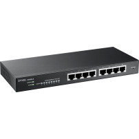 Zyxel GS1915-8 Gestito L2 Gigabit Ethernet (10/100/1000) Nero, Interruttore