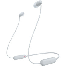 Sony WI-C100 Auricolare Wireless In-ear Musica e Chiamate Bluetooth Bianco, Cuffie