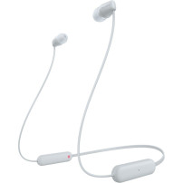 Sony WI-C100 Auricolare Wireless In-ear Musica e Chiamate Bluetooth Bianco, Cuffie