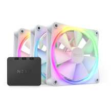 NZXT F120 RGB Triple Pack Case per computer Ventilatore 12 cm Bianco 3 pz, Ventola