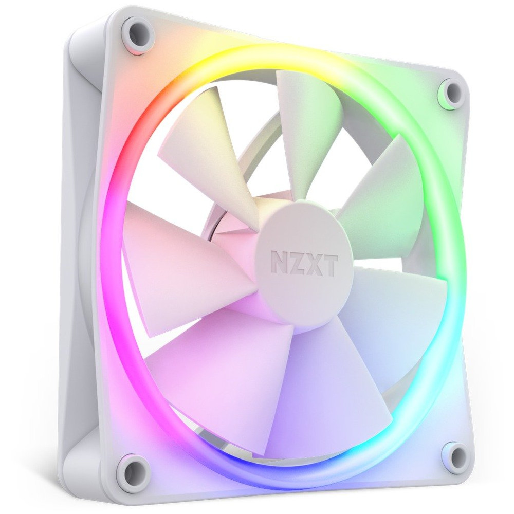 NZXT F120 RGB Case per computer Ventilatore 12 cm Bianco 1 pz, Ventola