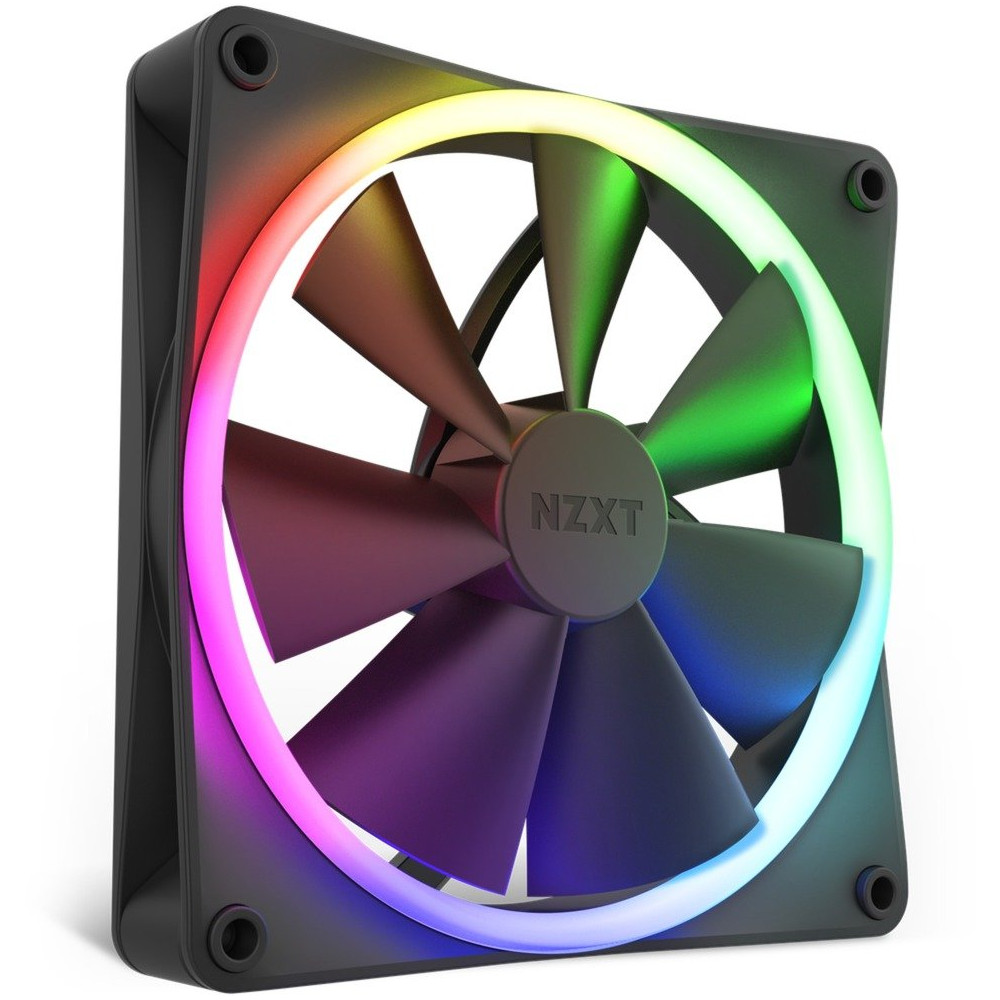 NZXT F140 RGB Case per computer Ventilatore 14 cm Nero 1 pz, Ventola