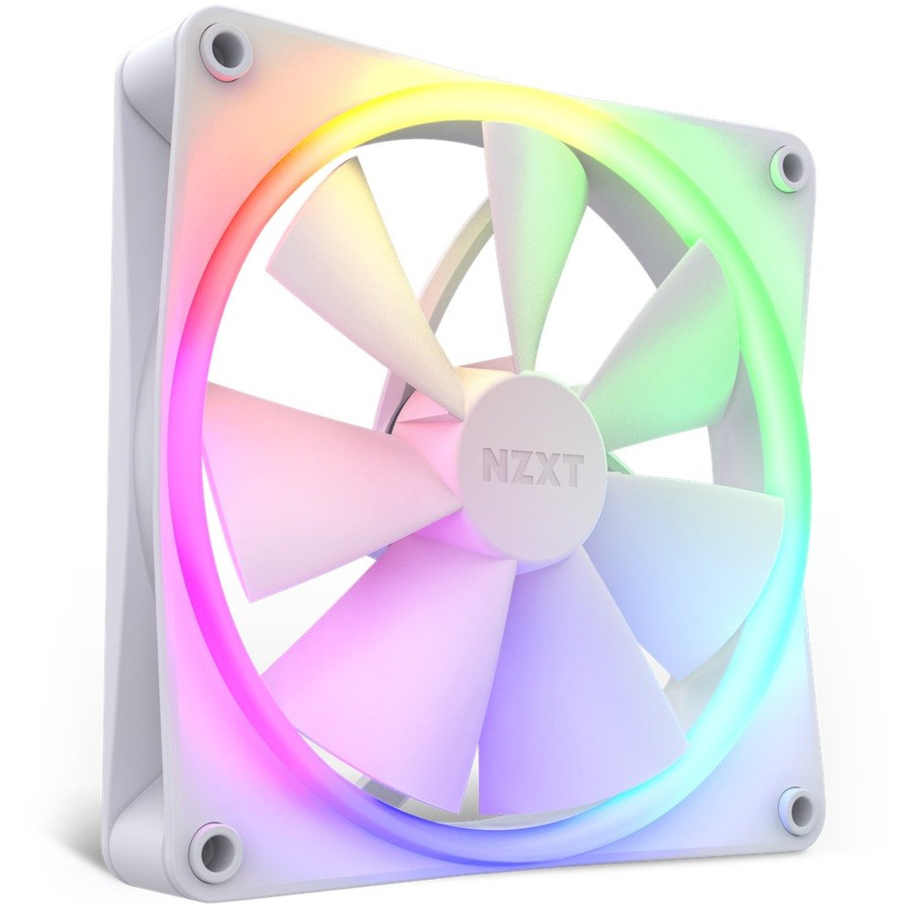 NZXT F140 RGB Case per computer Ventilatore 14 cm Bianco 1 pz, Ventola