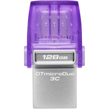 Kingston DataTraveler 128GB microDuo 3C 200MB/s dual USB-A + USB-C, Chiavetta USB