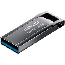 ADATA UR340 unità flash USB 64 GB USB tipo A 3.2 Gen 2 (3.1 Gen 2) Nero, Chiavetta USB