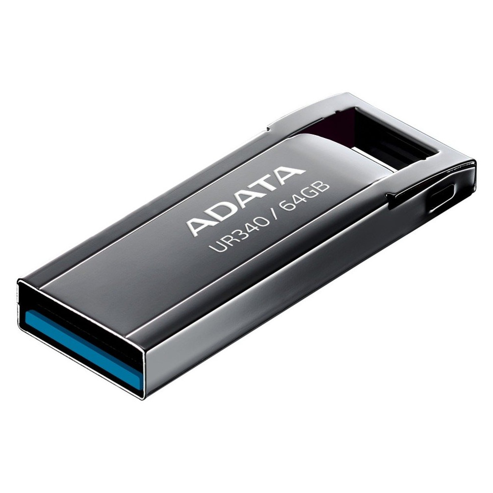 ADATA UR340 unità flash USB 64 GB USB tipo A 3.2 Gen 2 (3.1 Gen 2) Nero, Chiavetta USB