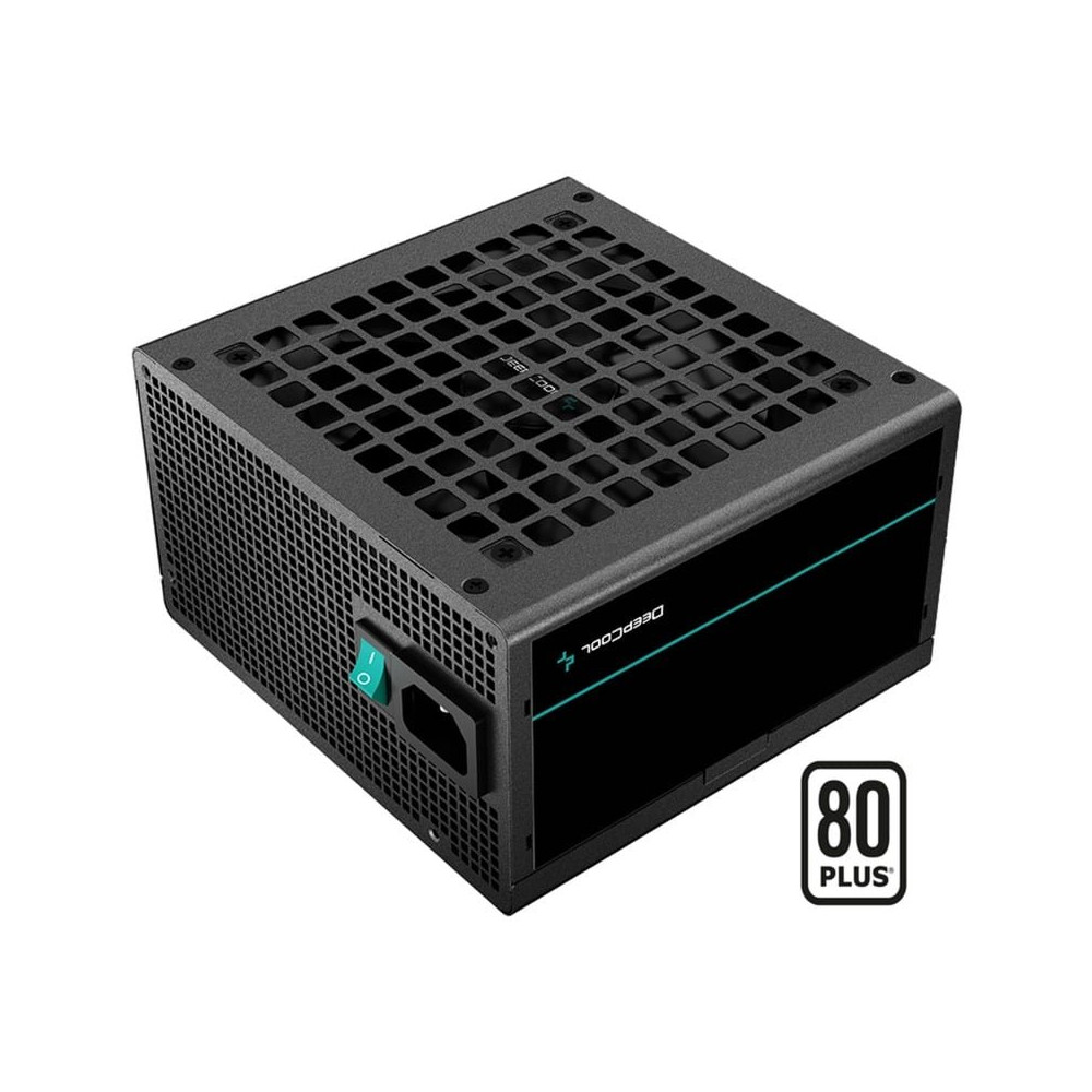 DeepCool PF600 alimentatore per computer 600 W 20+4 pin ATX ATX Nero, Alimentatore PC