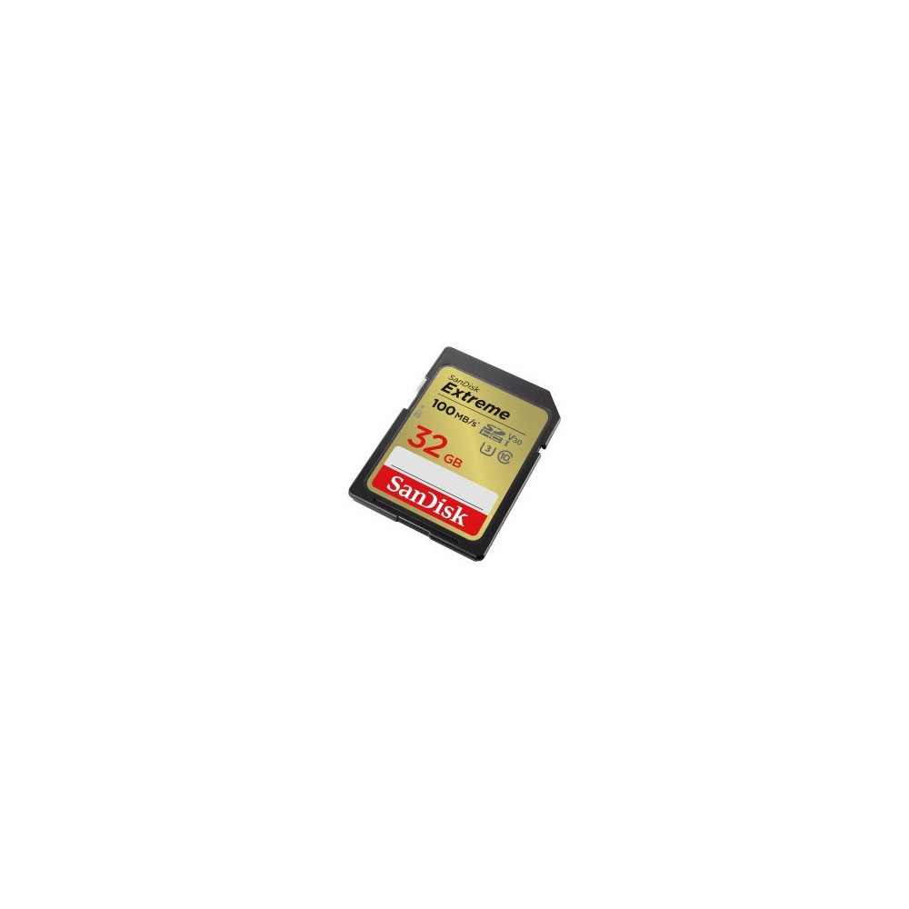 SanDisk Extreme 32GB SDHC 100MB/s UHS-I - High Capacity SD (SDHC)