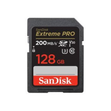 SanDisk Extreme PRO 128GB SDHC Memory Card 200MB/s 90MB/s UHS-I Class 10 U3 V30