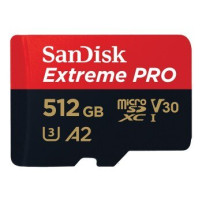 SanDisk Extreme Pro - scheda di memoria flash (adattatore microSDXC-a-SD incluso)